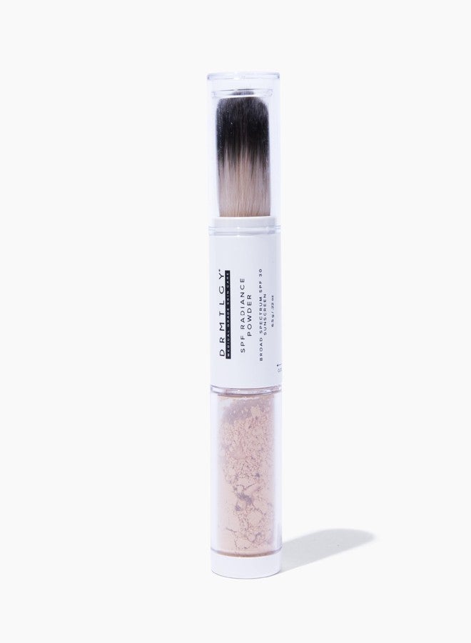 DRMTLGY SPF Radiance Powder Fair – Mineral Sunscreen Powder SPF 30, Oil-Absorbing, Sheer Tinted Setting Powder, Broad-Spectrum UV Protection, Vegan, Non-Nano, 6.5g - Image 1
